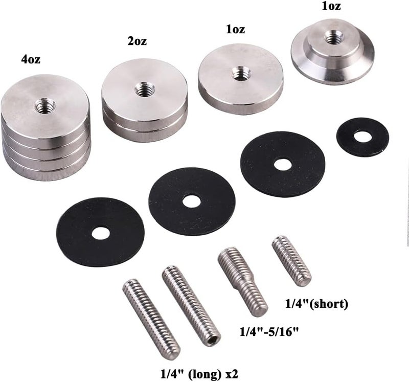BICASTER Archery Stabilizer Weights Stainless Steel Total 8 Ounces - Image 2
